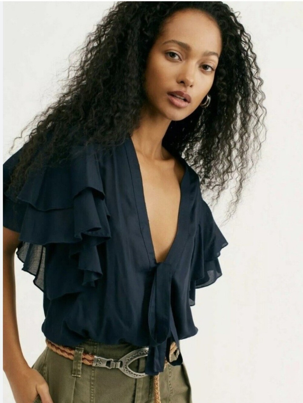 Free People top "Island Angel Flutter Top" features a distinctly bohemian Look - Picture 10 of 10
